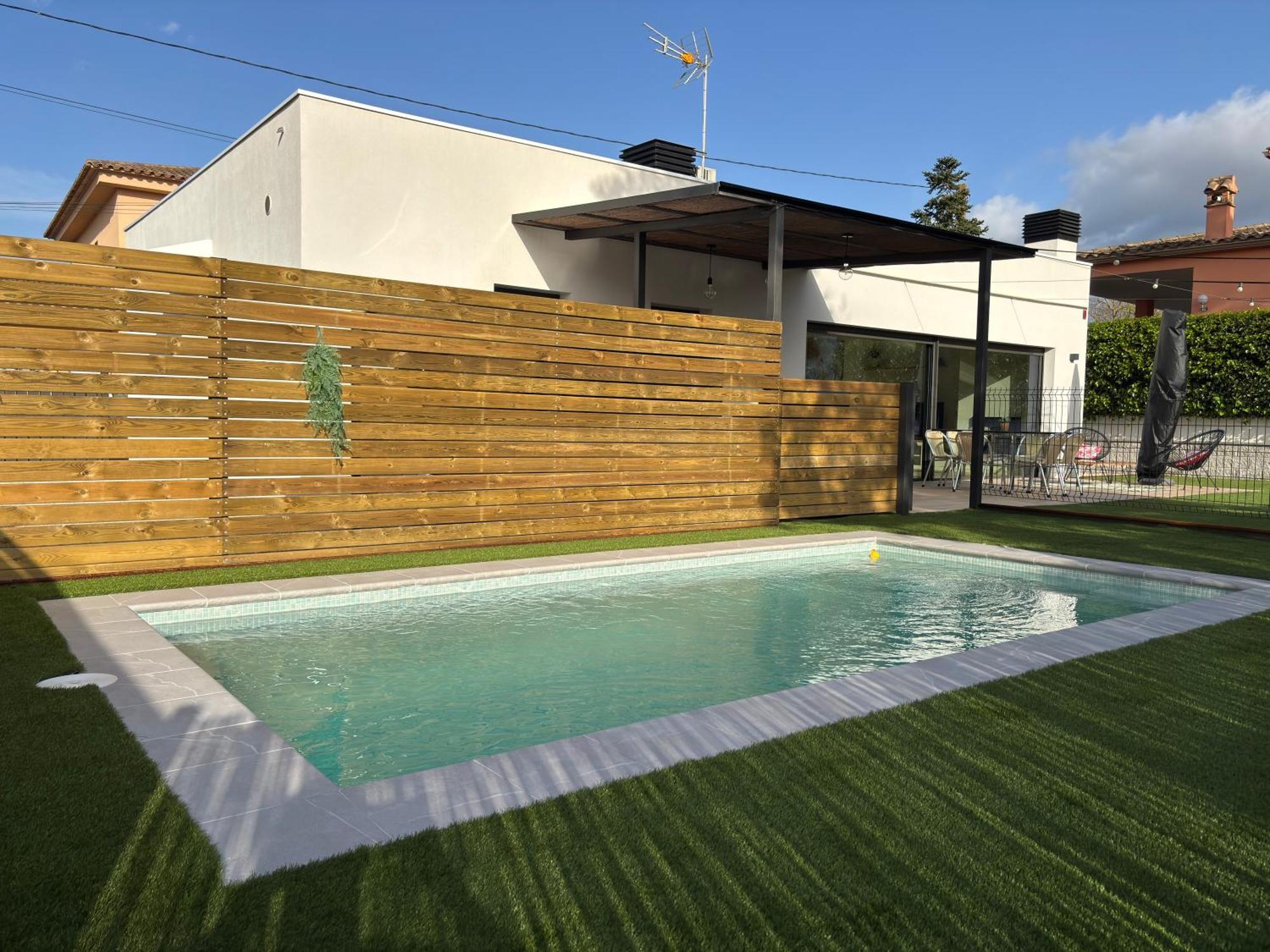 Espectacular Casa En Llagostera - Costa Brava, Con Piscina Eksteriør billede
