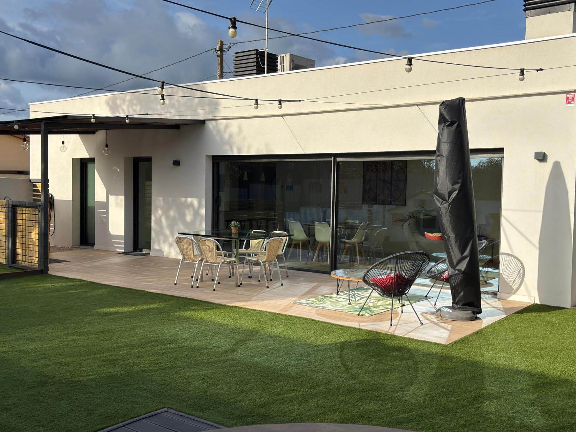 Espectacular Casa En Llagostera - Costa Brava, Con Piscina Eksteriør billede